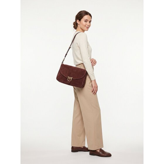PINKO Love Satchel Big Umhängetasche Leder 35 cm