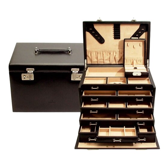 Windrose Ambiance Schmuckkasten Leder 33 cm