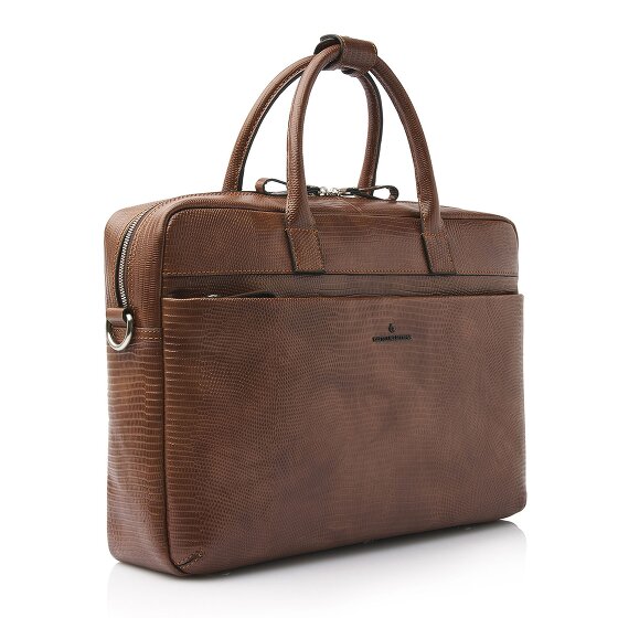 Castelijn & Beerens Ilse Handtasche RFID Schutz Leder 41 cm Laptopfach