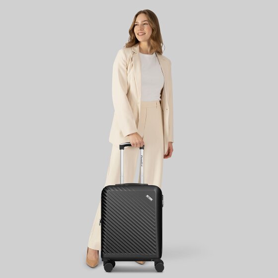 Check.In Paradise 2.0 4 Rollen Kabinentrolley S 55 cm mit Dehnfalte