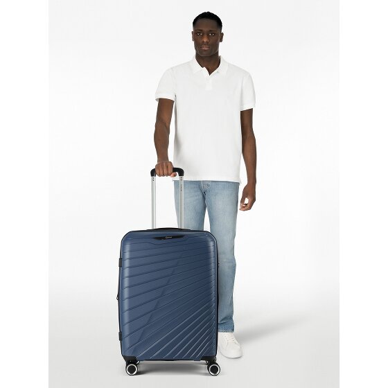 Benzi 5808 4 Rollen Trolley 65 cm mit Dehnfalte