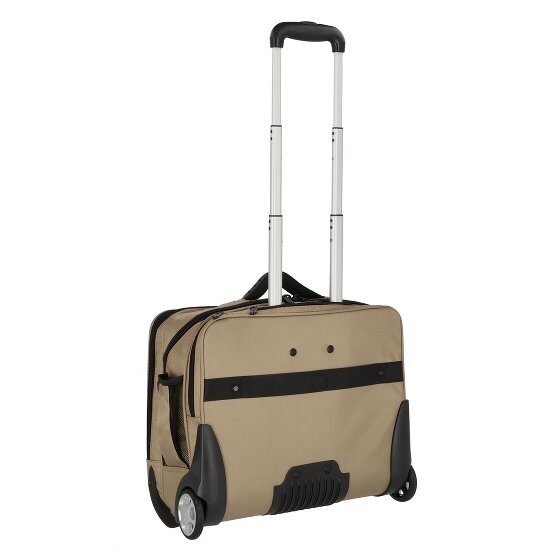 Dermata 2 Rollen Businesstrolley 41 cm Laptopfach