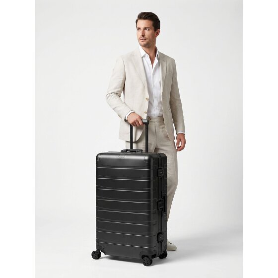 Redolz Pro Aluminium 4-Rollen Trolley L Aluminium 77 cm
