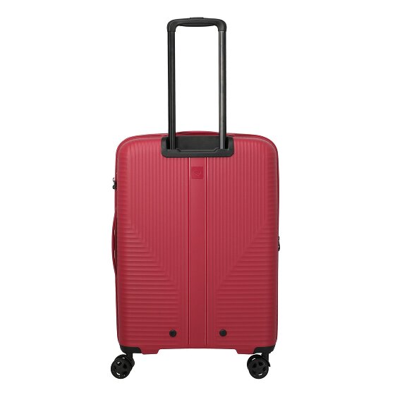 Travelite Air Stripe 4 Rollen Kofferset 3-teilig mit Dehnfalte