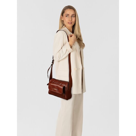 The Bridge Flora Umhängetasche Leder 22.5 cm