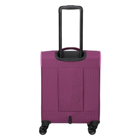 Travelite Corsiica 4 Rollen Kabinentrolley S 55 cm mit Dehnfalte