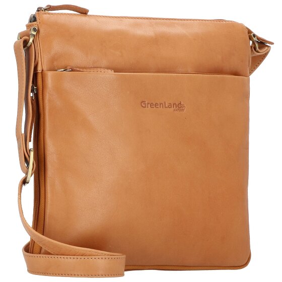 Greenland Nature Umhängetasche Leder 28 cm
