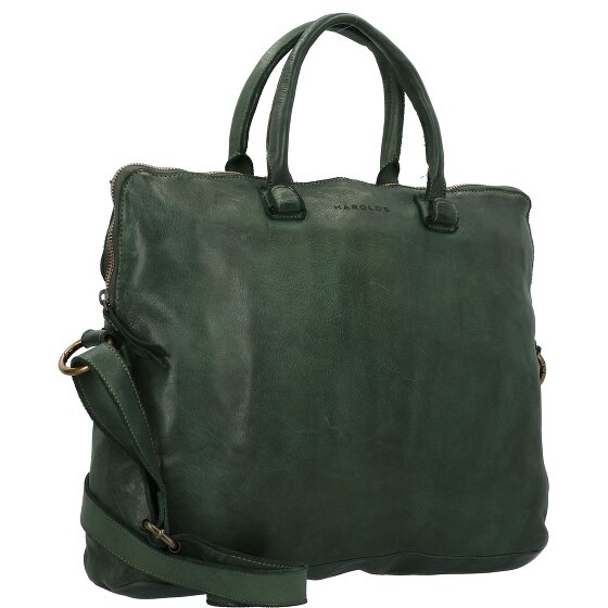 Harold's Submarine Handtasche Leder 38 cm Laptopfach