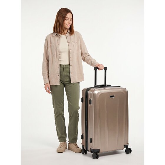 Police New York 4 Rollen Trolley L 72 cm mit Dehnfalte