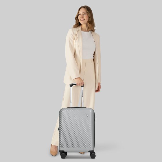 Check.In Paradise 2.0 4 Rollen Kabinentrolley S 55 cm mit Dehnfalte
