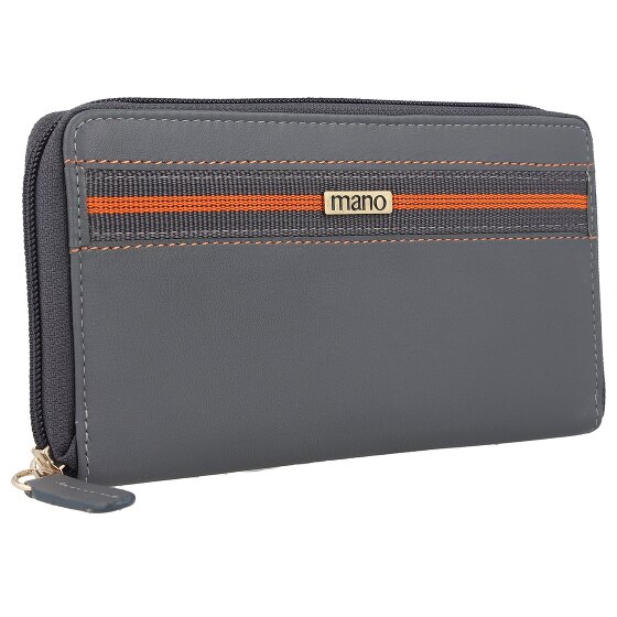 mano Don Leonardo Geldbörse RFID Leder 18 cm