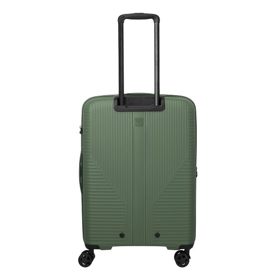 Travelite Air Stripe 4 Rollen Kofferset 3-teilig mit Dehnfalte