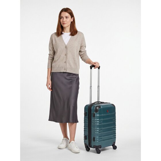 Wenger Amplar Evo 4 Rollen Kabinentrolley S 53 cm mit Dehnfalte
