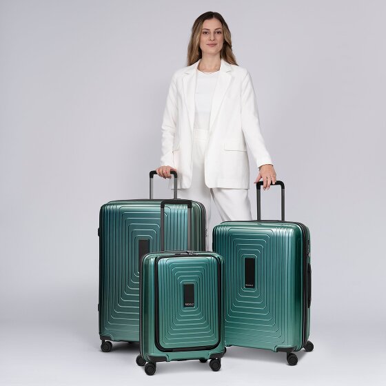 Redolz Essentials 14 4 Rollen Kofferset 3-teilig mit Dehnfalte