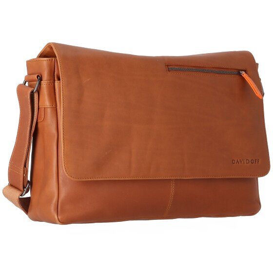 Davidoff Essentials Messenger Leder 38 cm