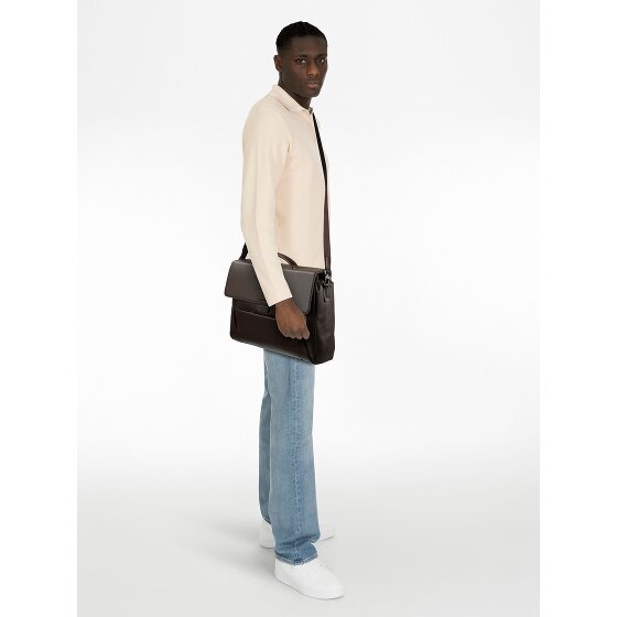 Piquadro Aktentasche Leder 42 cm Laptopfach