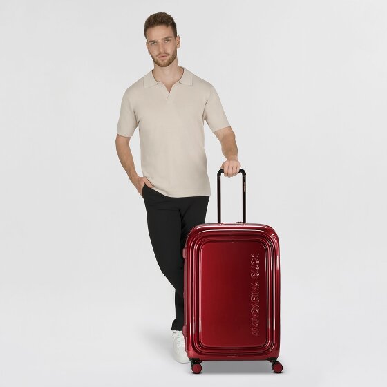 Mandarina Duck Logoduck + Metal 4 Rollen Trolley L 75 cm mit Dehnfalte