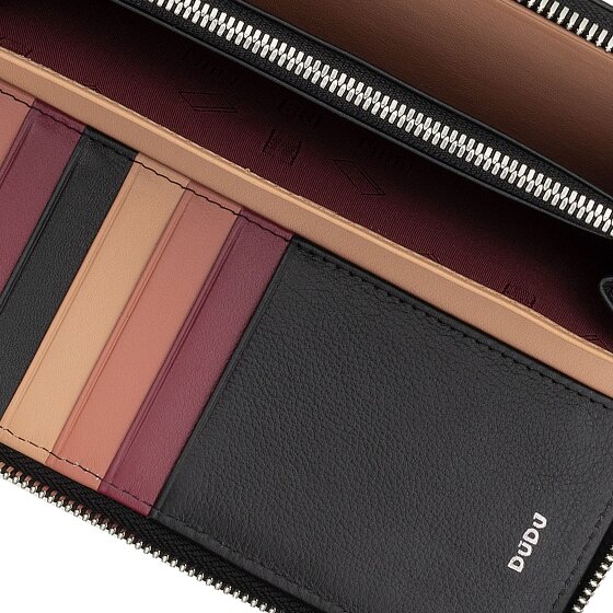 DuDu Ustica Geldbörse RFID Schutz Leder 20 cm