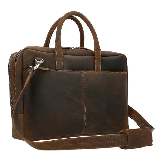 Plevier coventry Aktentasche Leder 41 cm Laptopfach