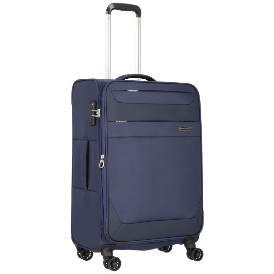 Worldpack Dublin 4 Rollen Kofferset 3-teilig mit Dehnfalte
