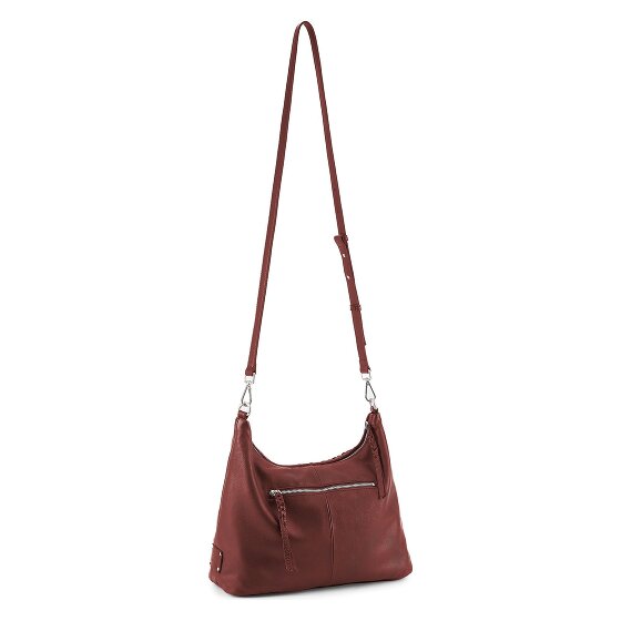 FredsBruder Calm Weave Schultertasche Leder 38 cm