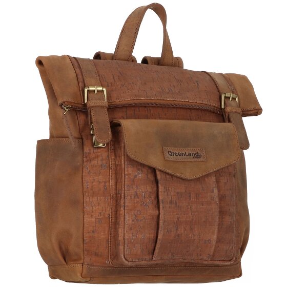 Greenland Nature Nature Rucksack Leder 38 cm Laptopfach