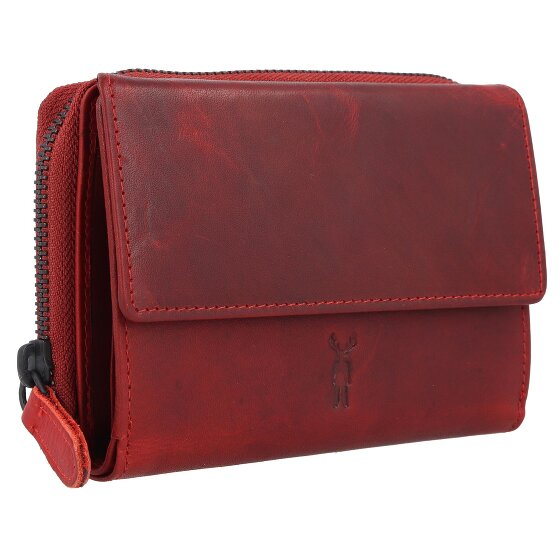 Jack Kinsky Risör Geldbörse RFID Schutz Leder 14 cm