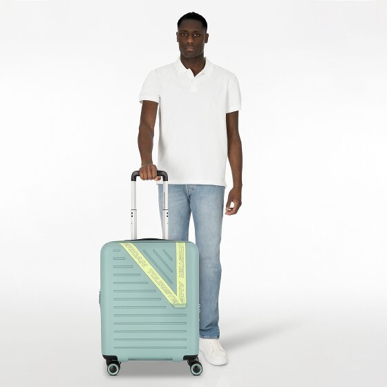 American Tourister Dynabelt 4 Rollen Kabinentrolley 55 cm mit Dehnfalte