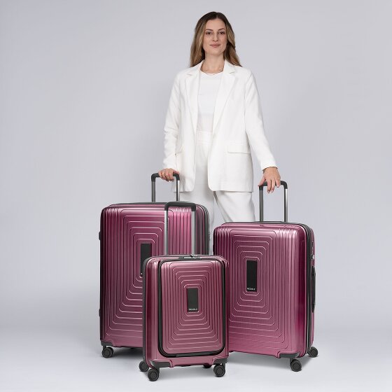 Redolz Essentials 14 4 Rollen Kofferset 3-teilig mit Dehnfalte
