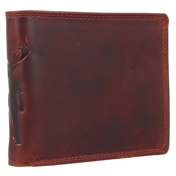 Jack Kinsky Monterey Geldbörse RFID Schutz Leder 13 cm