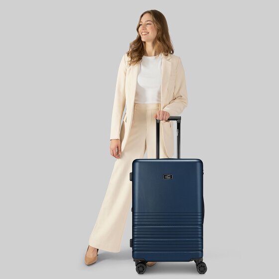 camel active Hanoi 4 Rollen Trolley M 65 cm mit Dehnfalte