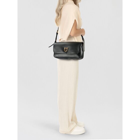 PINKO Click Soft Classic Schultertasche Leder 32 cm