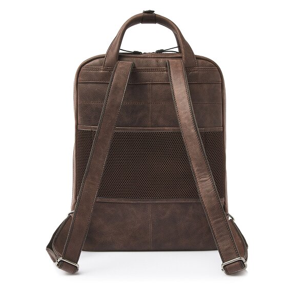 Castelijn & Beerens Carisma Rucksack RFID Leder 40 cm Laptopfach