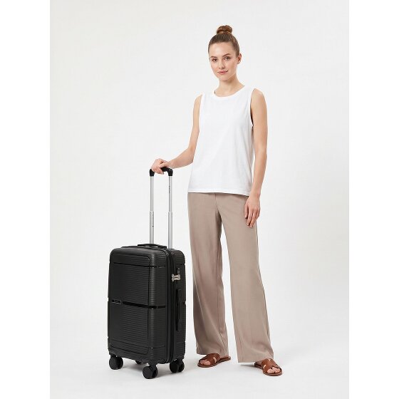 Benzi 5899 4 Rollen Kabinentrolley S 55 cm mit Dehnfalte