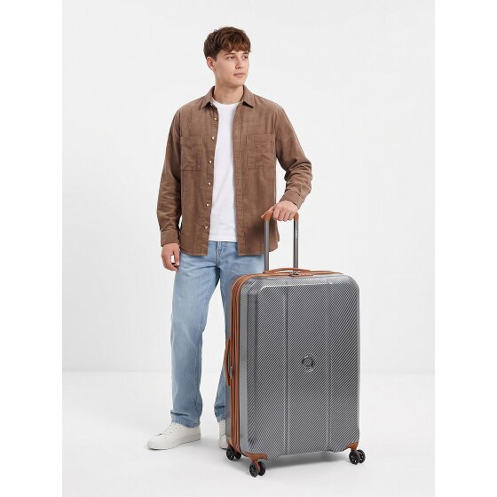 Delsey Paris Helium Ultimate 4 Rollen Trolley 77 cm mit Dehnfalte