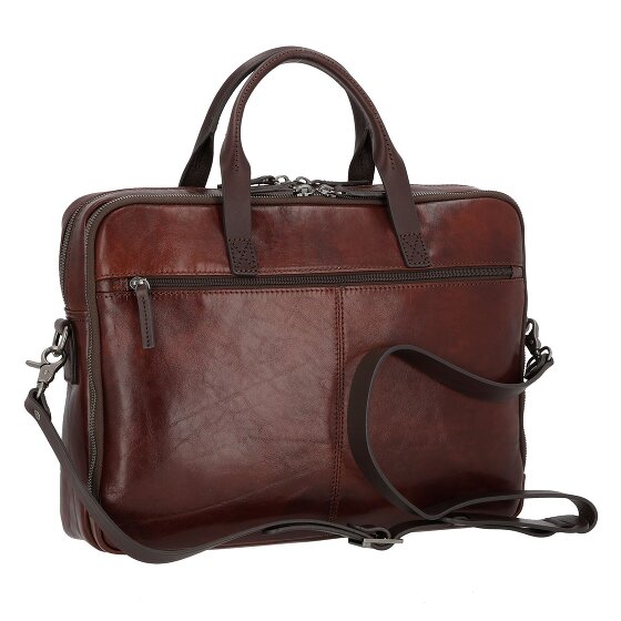 Castelijn & Beerens Rien Aktentasche RFID Leder 41 cm Laptopfach