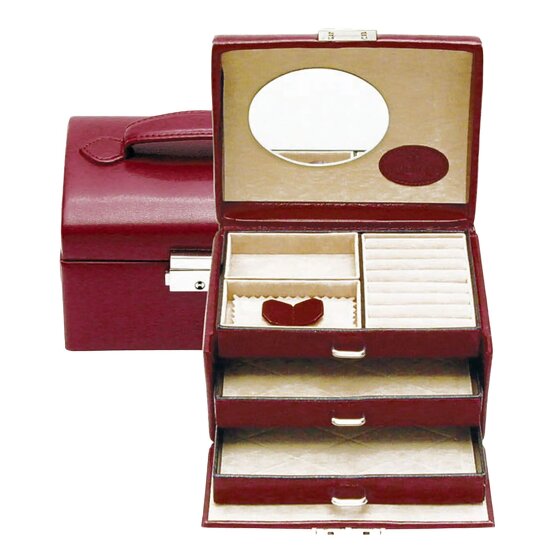 Windrose Merino Schmuckkasten 15 cm