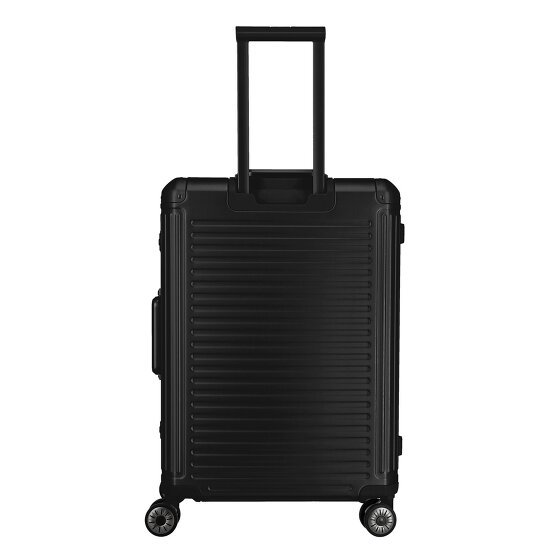 Travelite Next 4-Rollen Trolley Aluminium 67 cm