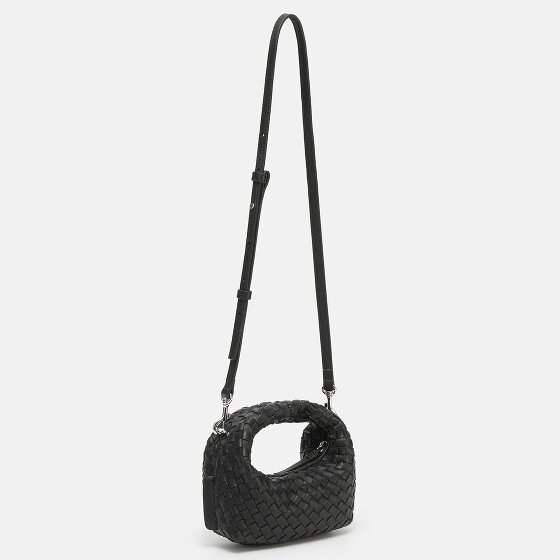 LES VISIONNAIRES Greta Micro weave Handtasche Leder 20 cm