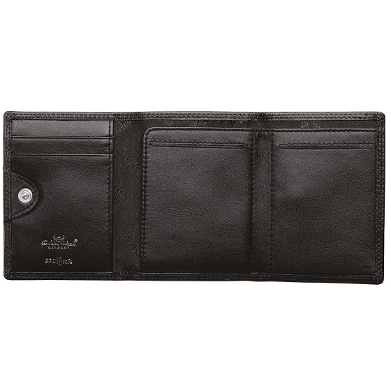Golden Head Polo Geldbörse RFID Schutz Leder 8 cm