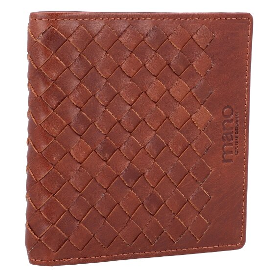 mano Don Luca Geldbörse Leder 10,5 cm