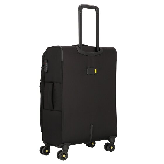 d&n Travel Line 9704 4 Rollen Trolley M 68 cm mit Dehnfalte
