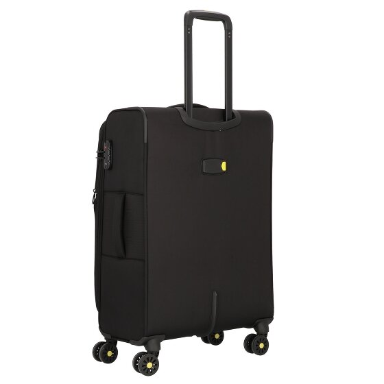 d&n Travel Line 9704 4 Rollen Trolley M 68 cm mit Dehnfalte