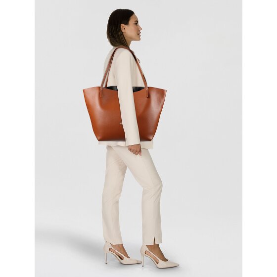 Patrizia Pepe Shopper Tasche Leder 30 cm