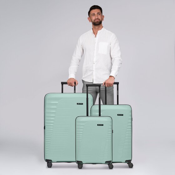 Farmhood Eco Edition 4 Rollen Kofferset 3-teilig mit Dehnfalte