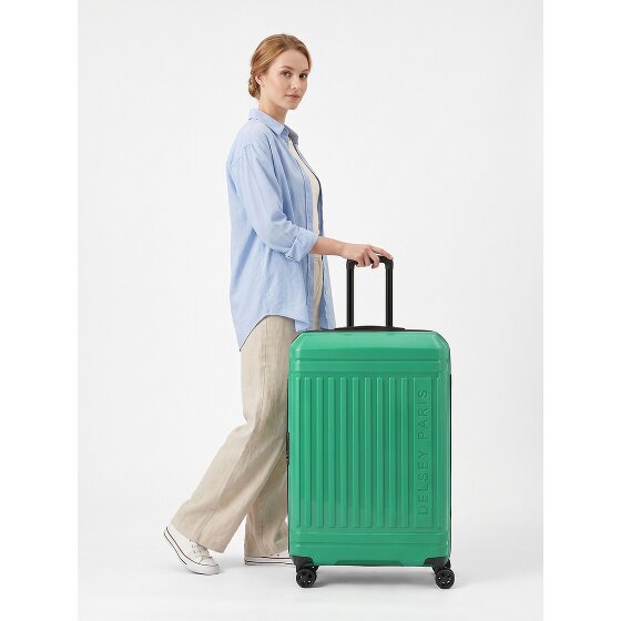 Delsey Paris Lutece Se 4 Rollen Trolley 75 cm mit Dehnfalte