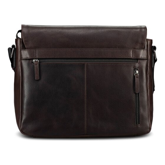 Jost London Messenger Leder 34 cm Laptopfach