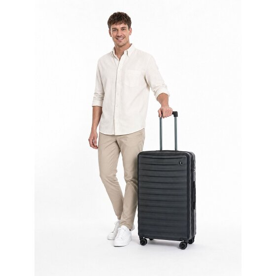 Bric's Nausicaa 4 Rollen Trolley L 78 cm mit Dehnfalte