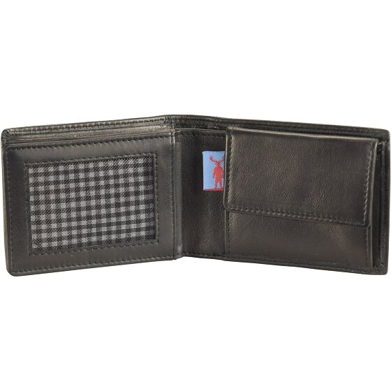 Jack Kinsky Hamburg 104 Mini Geldbörse Leder 9,5 cm
