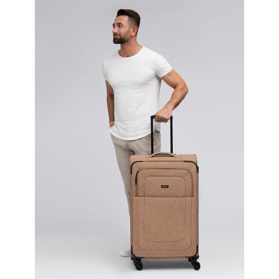 Redolz Essentials 12 LARGE 4 Rollen Trolley 79 cm mit Dehnfalte